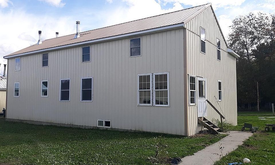 Front and side of house