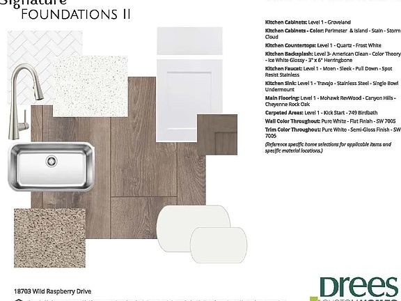 Clay D selection sheet
