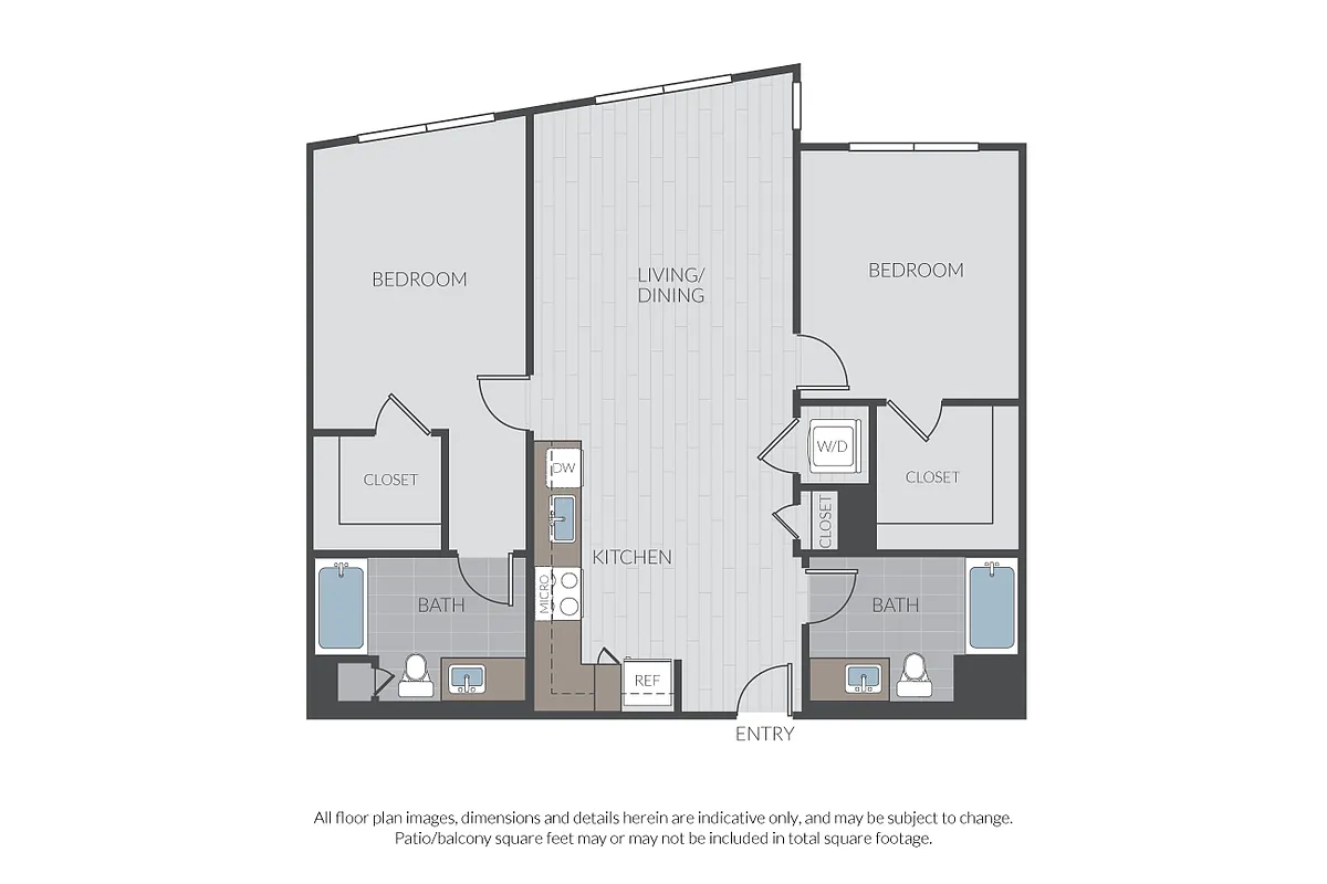 Floor plan Plan 2J