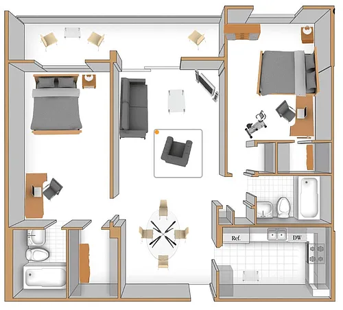 Floor plan Cayman