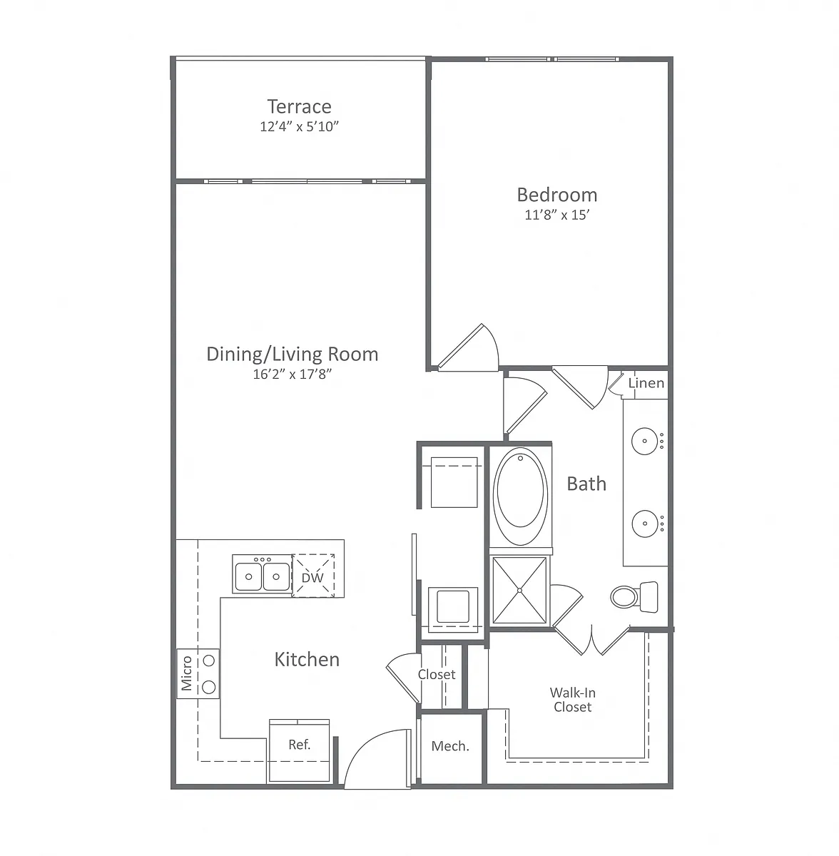 Floor plan A8