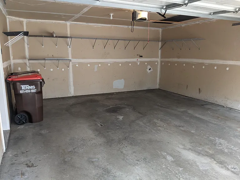two-car attached garage
