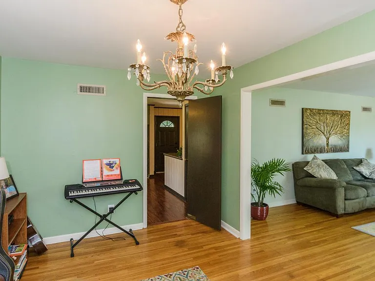 office and living room