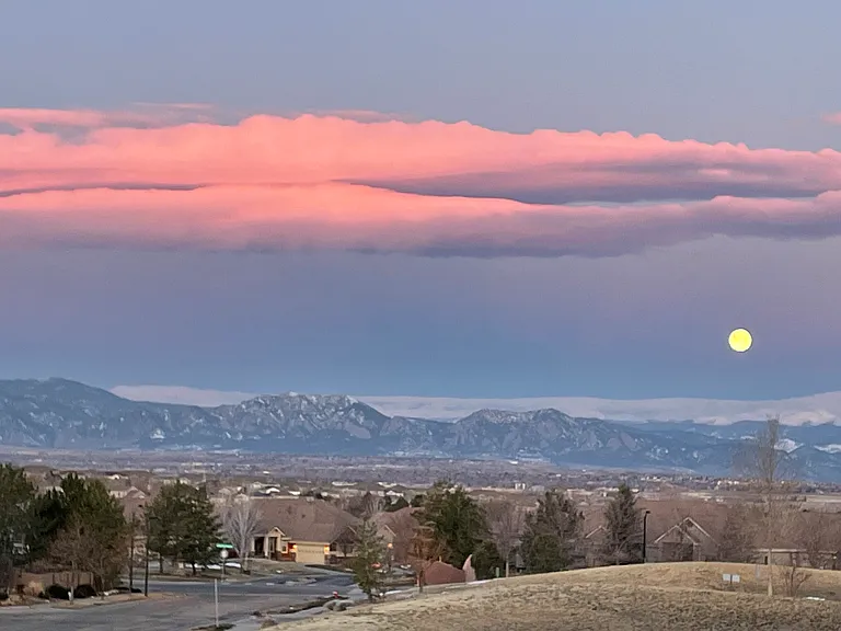 Moonset View