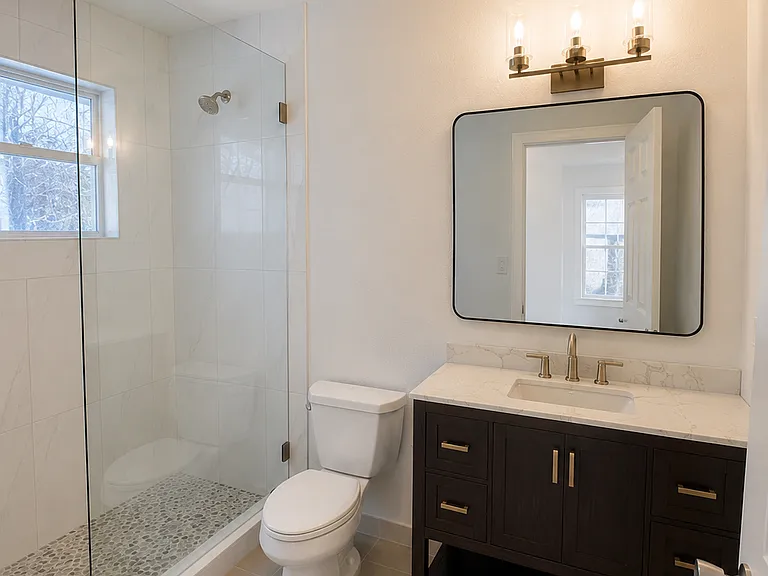 Master bathroom