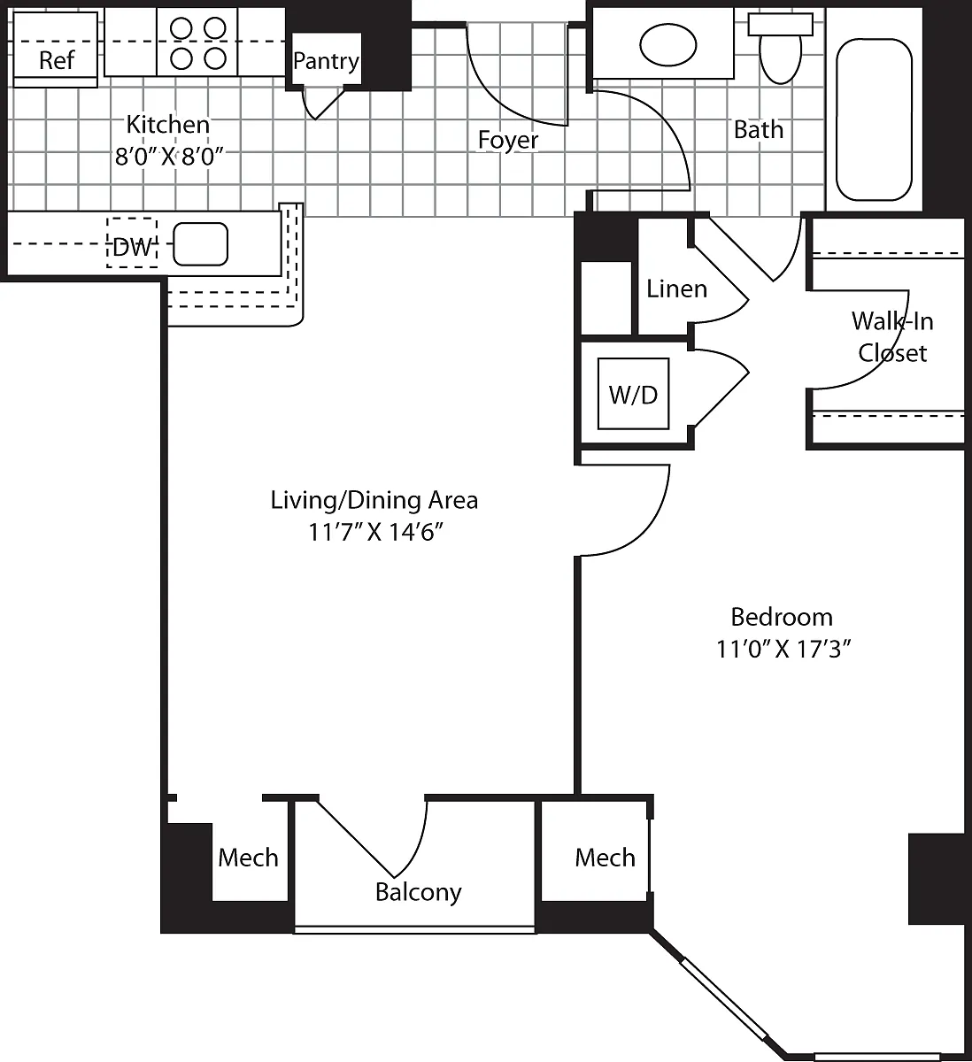 Floor plan Austin