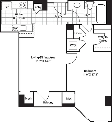 Floor plan Austin