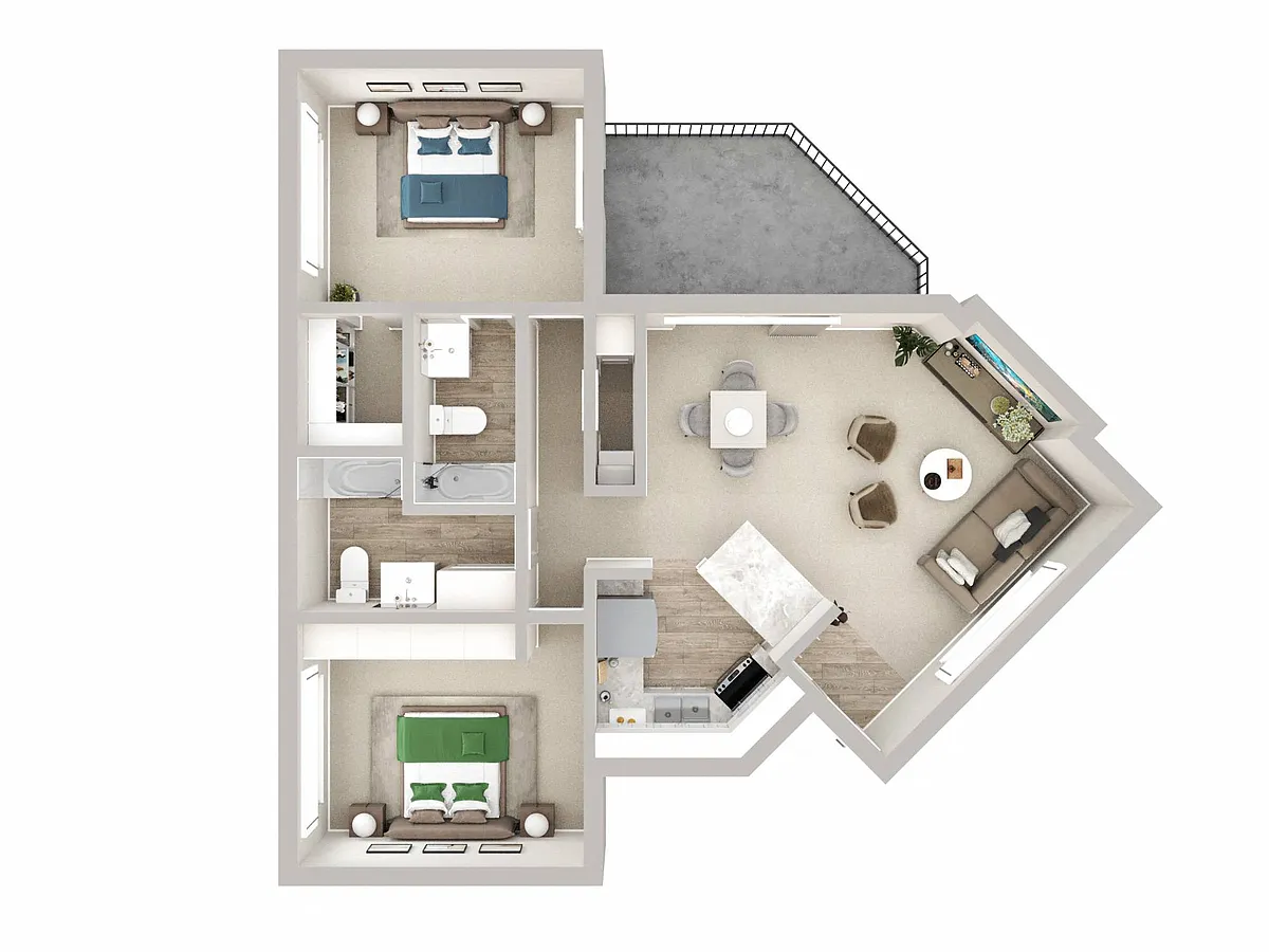 Floor plan The Executive