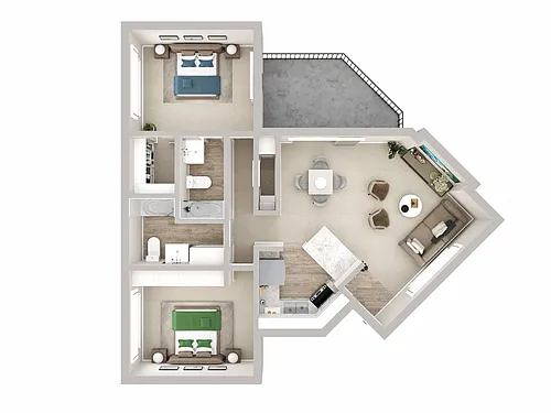 Floor plan The Executive
