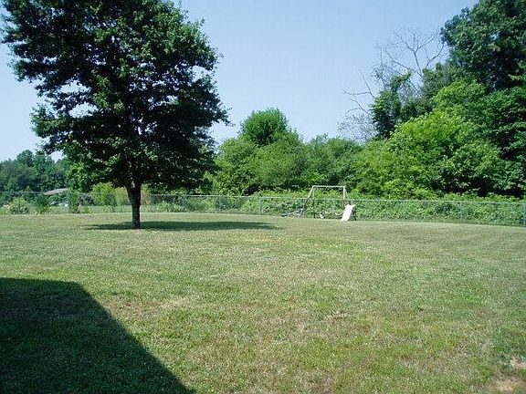 Large fenced back yard