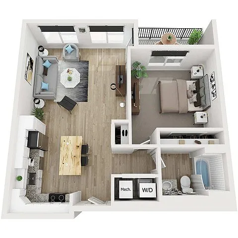 Floor plan Sperry