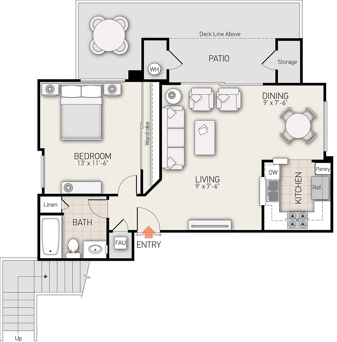 Floor plan Plan A