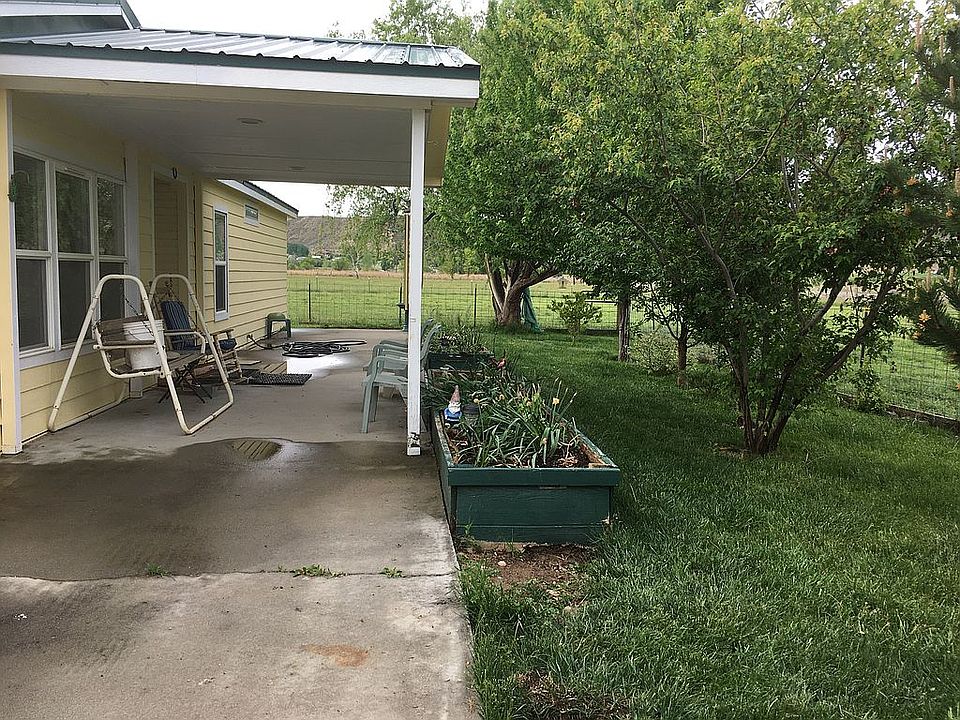 Front deck of residence