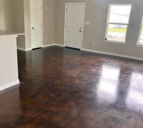 living and dining area
