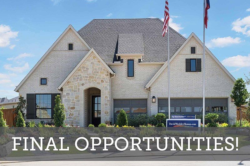 Cane Island 60' Homesites by David Weekley Homes in Katy TX Zillow