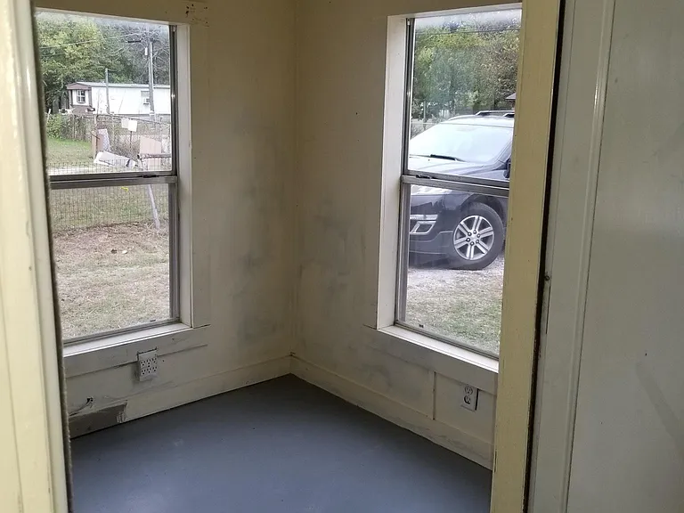 Enclosed front porch