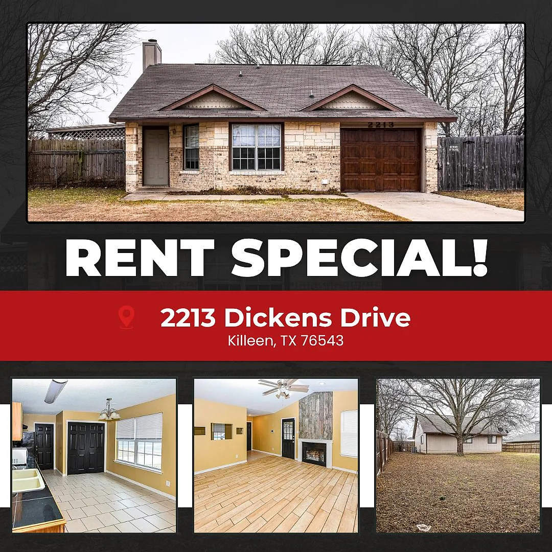 Charming Corner Lot Retreat: 3-Bedroom Haven in Killeen! — Photo 1