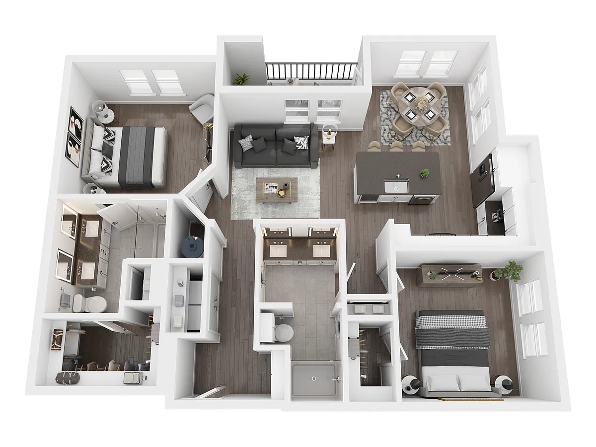 Floor plan B2