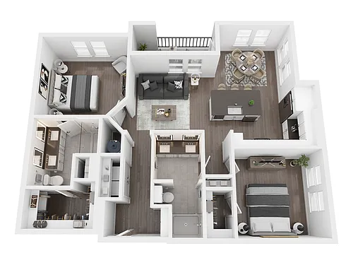 Floor plan B2