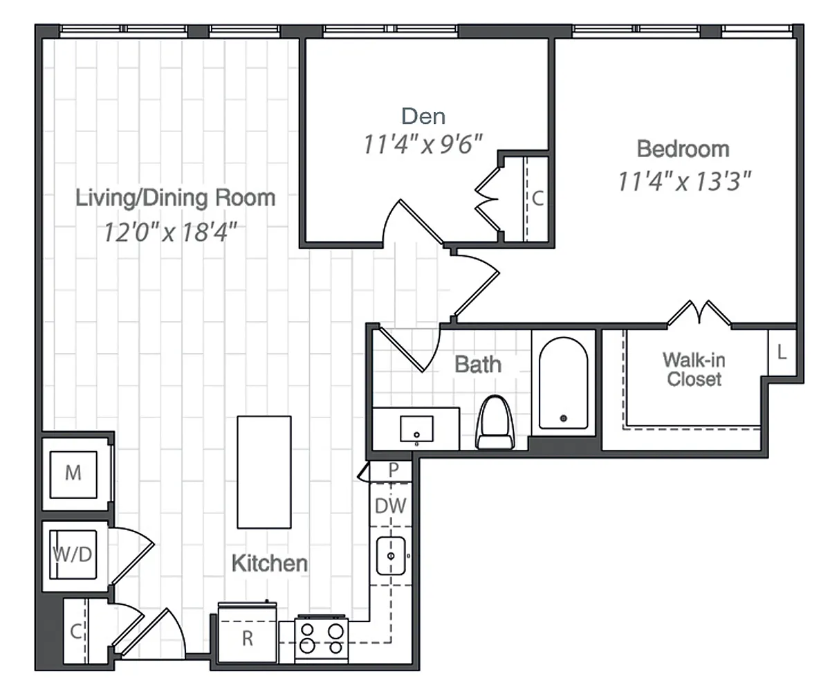 Floor plan A19D-895