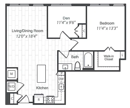 Floor plan A19D-895