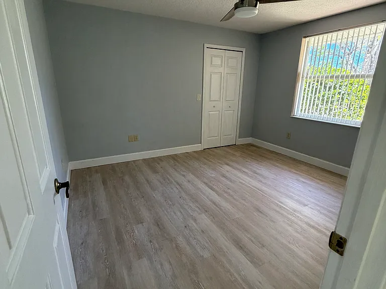Bedroom #2 with walk-in closet