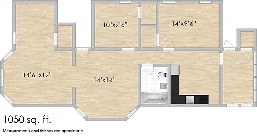 Floor plan 252 Washington 2