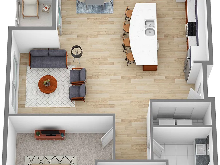 1 Bedroom | 1 Bath | 899 SF 1 Bedroom | 1 Bath | 899 SF