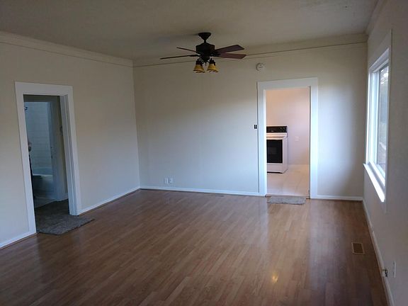 from living room looking into kitchen