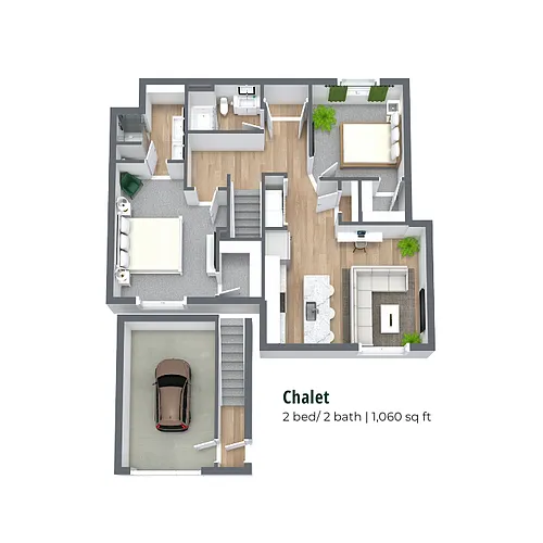 Floor plan Chalet