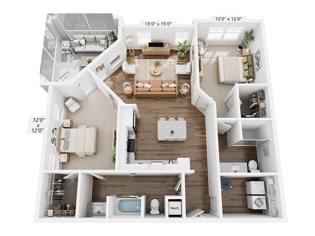 Floor plan B2