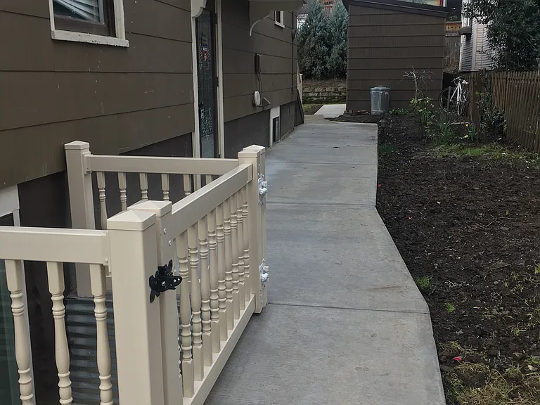 EAST SIDE YARD