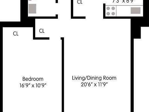 2nd image of 30 W 63rd St #14ED