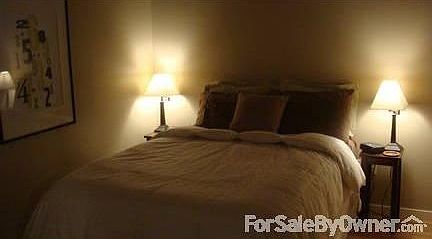 Bedroom with large closet.