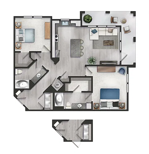 Floor plan Paris