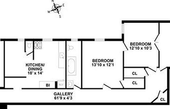 3rd image of 243 W 98th St APT 7A
