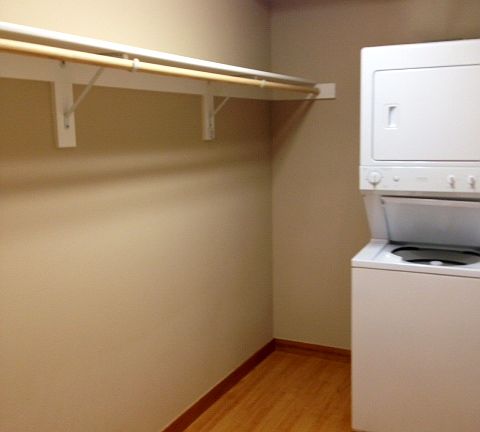 Plenty of storage space.