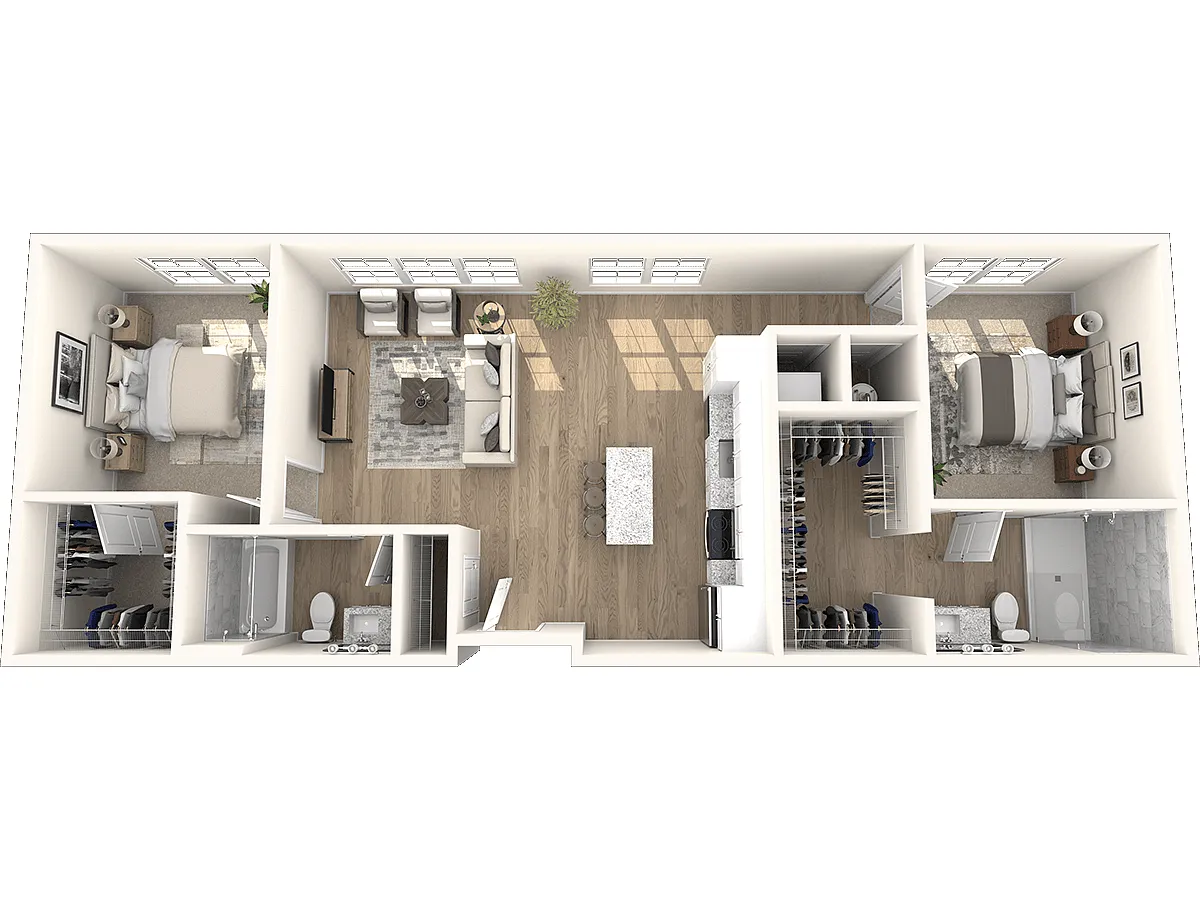 Floor plan B2