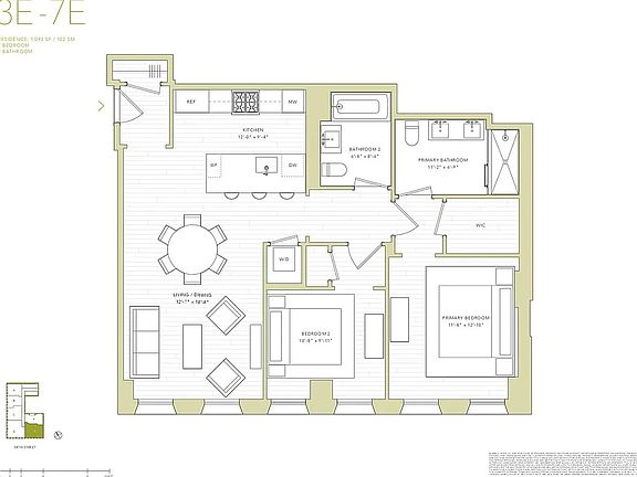2nd image of 540 6th Ave #7E