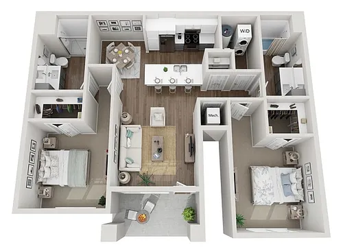 Floor plan 2G