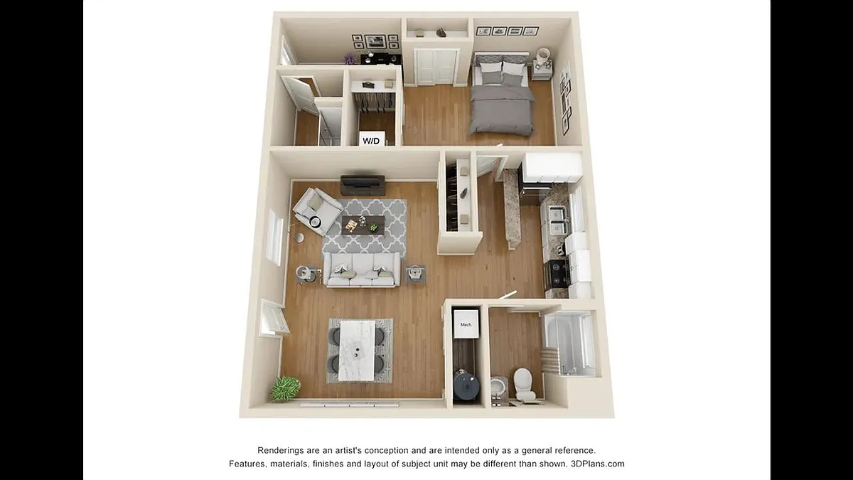 Floor plan The Magnolia Palm
