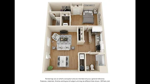 Floor plan The Magnolia Palm