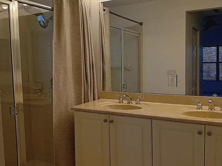 Master Bathroom, walk in shower, 2 vanities