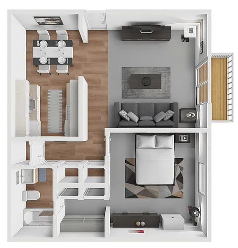 Floor plan Pierce