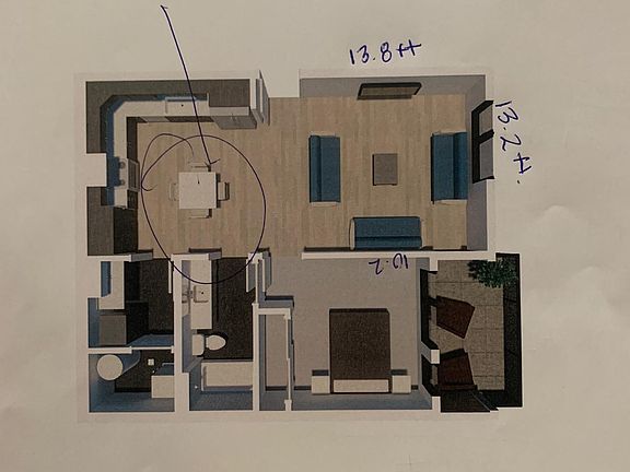 Original floor plan.