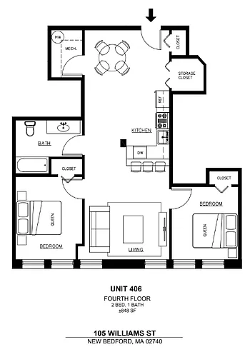 105 William St #406 Photo 1
