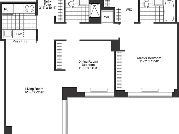 2nd image of 130 W 15th St APT 12J