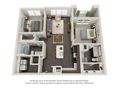 Floor plan B2A