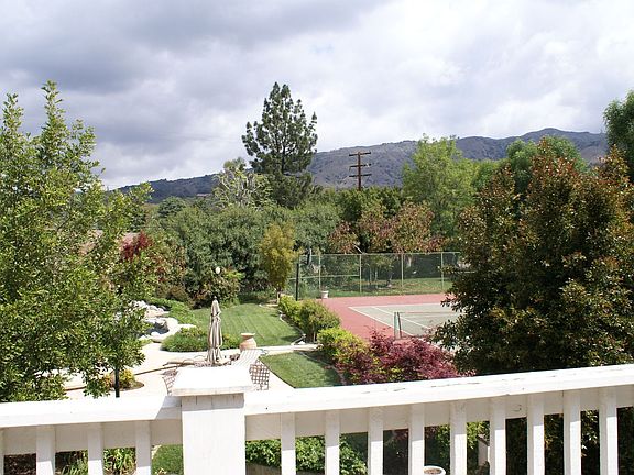Mountain views off the balcony