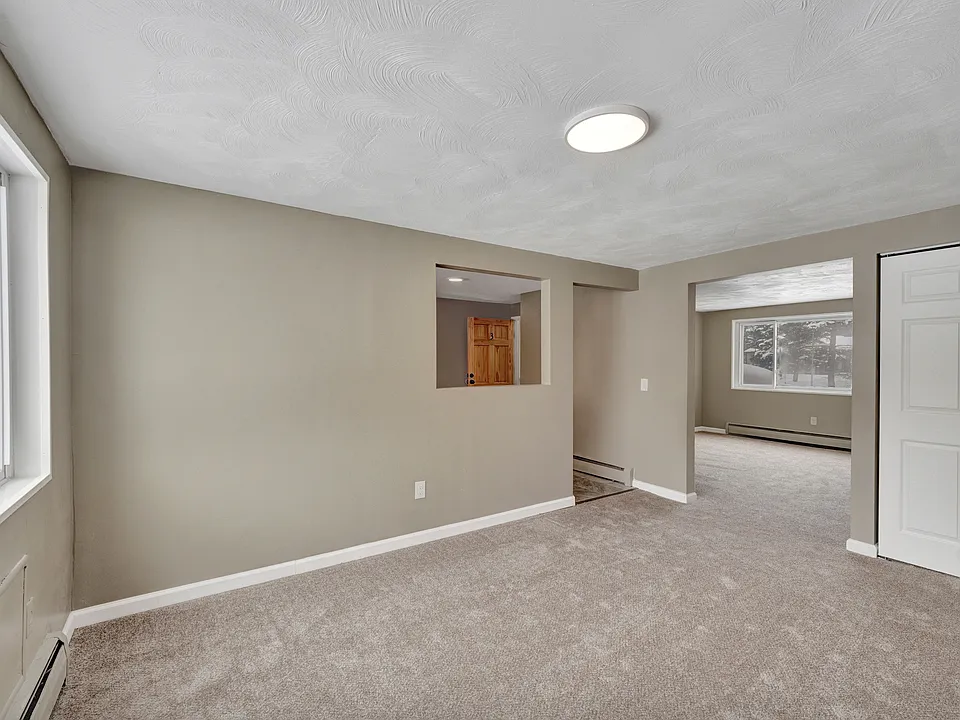 Dining room into living room